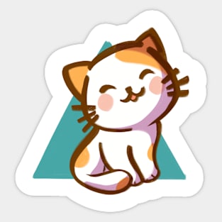 Cute Cat Sticker